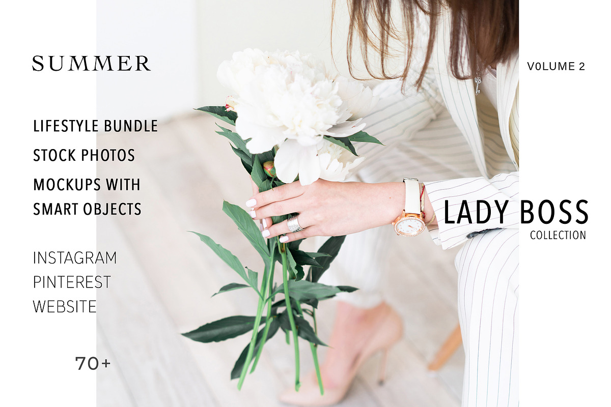 LADY BOSS. MEGA BUNDLE!, a Social Media Template by OntheMoon (Photo 3 of 16)