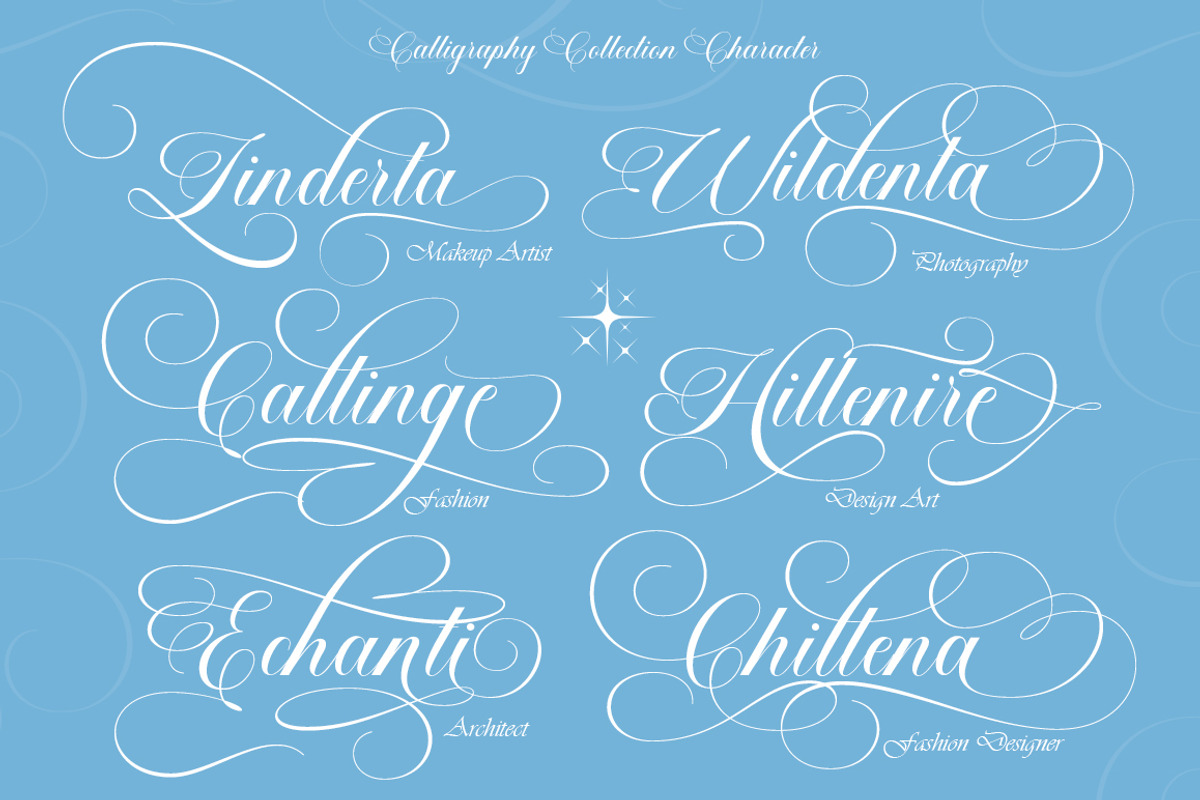 Elemental Calligraphy, a Script Font by IM Studio (Photo 9 of 12)