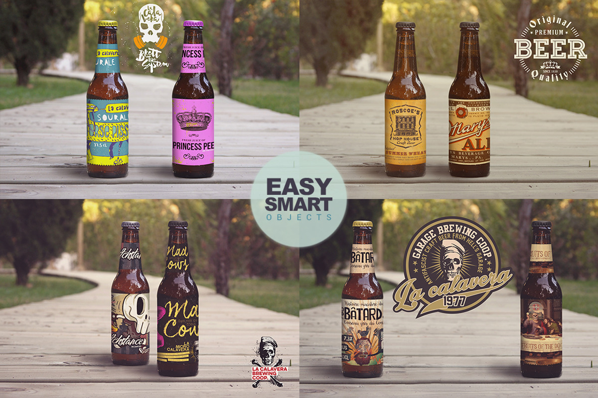 Bundle Formentera x30 | Beer Mockups, a Product Mockup by SmartDesigns (Photo 8 of 11)