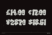 Chrome TM – Graffiti Font, a Handwritten Font by Type Mania (Thumbnail 11 of 12)