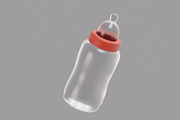 Pacifier bottle, an Object 3D Model by fahad121 (Thumbnail 2 of 8)