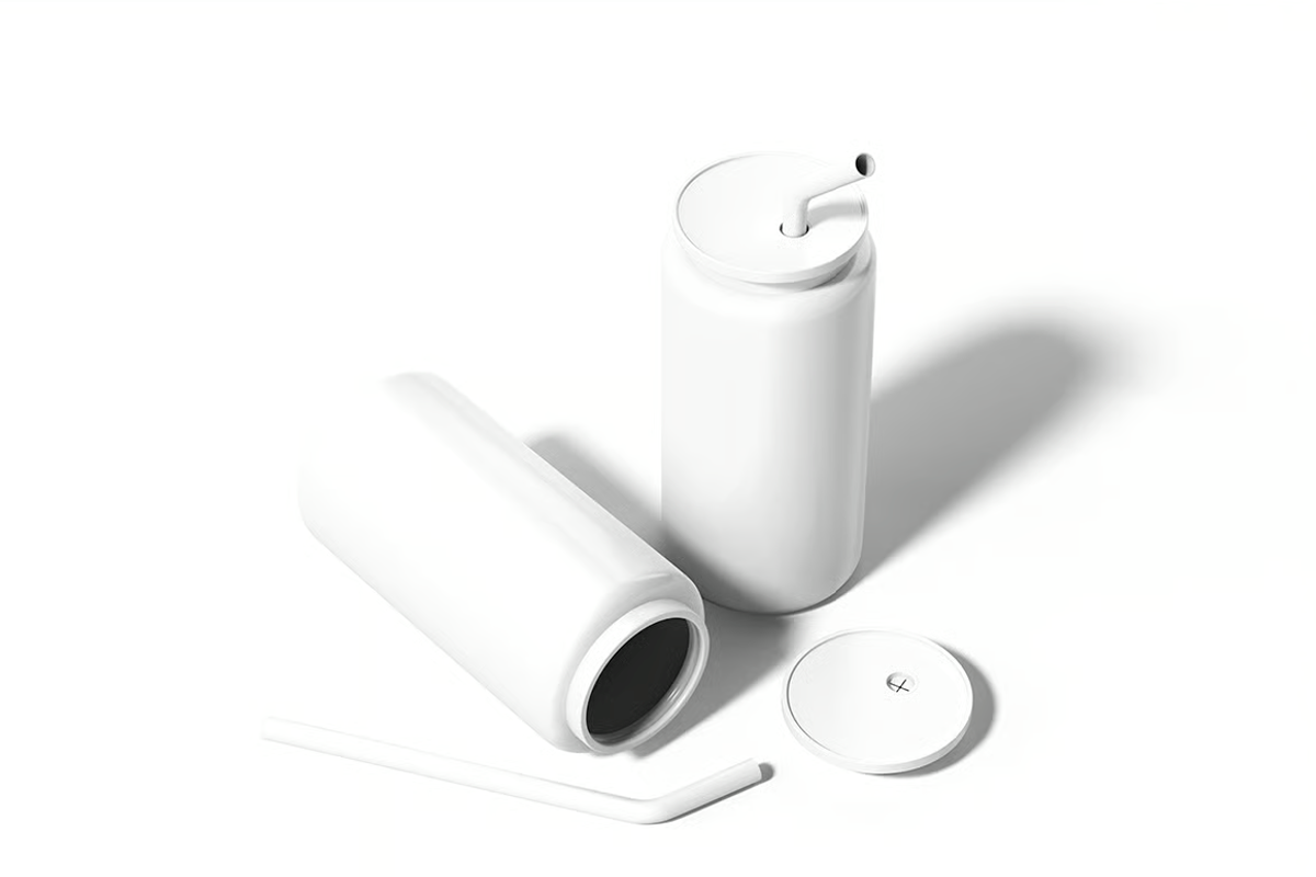 Water Tumbler Bottle Mockup, a Cups & Container Mockup by graphicsauce (Photo 2 of 4)
