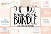 Huge Handwritten Font Bundle, a Handwritten Font by Designing Digitals (Thumbnail 1 of 14)