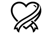 Cancer Awareness Heart Ribbon, an Object Graphic by Gfx_Store (Thumbnail 9 of 16)