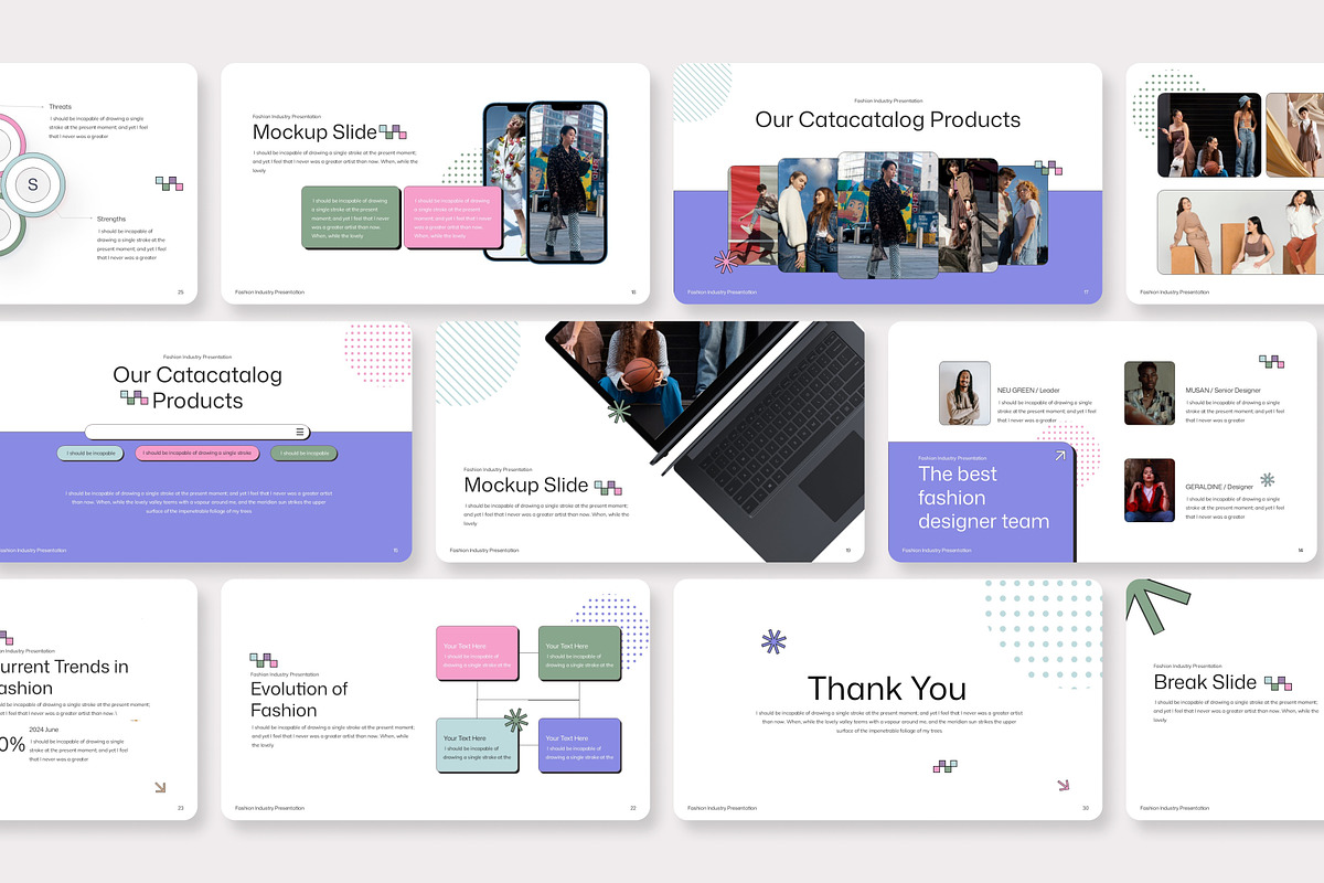 Fashion Forward PowerPoint Template, a Presentation Template by Premast (Photo 4 of 4)