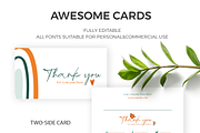 Thank you marketing pack for creator, a Stationery Template by Beauty Drops (Thumbnail 7 of 9)