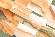 50 Watercolor Earth's Desert Layers, a Background Graphic by UniqueMe (Thumbnail 7 of 14)