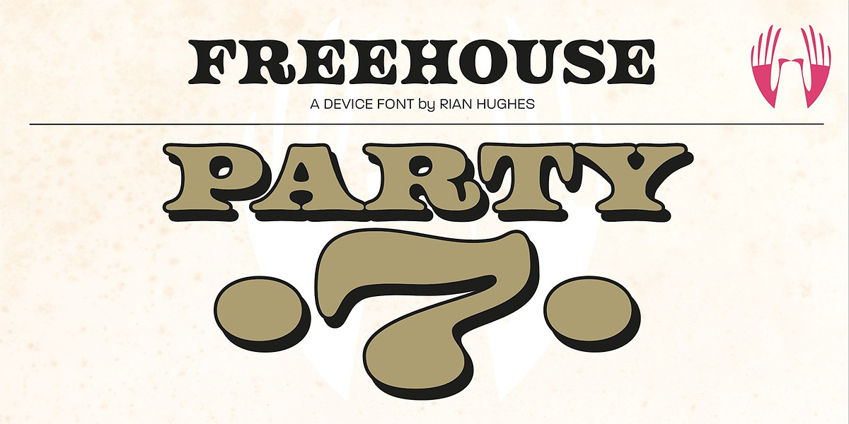 Freehouse, a Serif Font by Device (Photo 1 of 5)