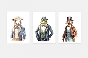 Animals in Suits Collection, an Animal Illustration by artsy-fartsy (Thumbnail 12 of 14)