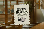 Avedoria Retro Feel Serif Font, a Serif Font by Heinzel Std (Thumbnail 7 of 12)
