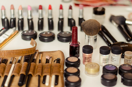 Make up stock photograph