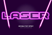 Laser Text Effect, a Layer Style Add-On by studiogstock (Thumbnail 1 of 2)