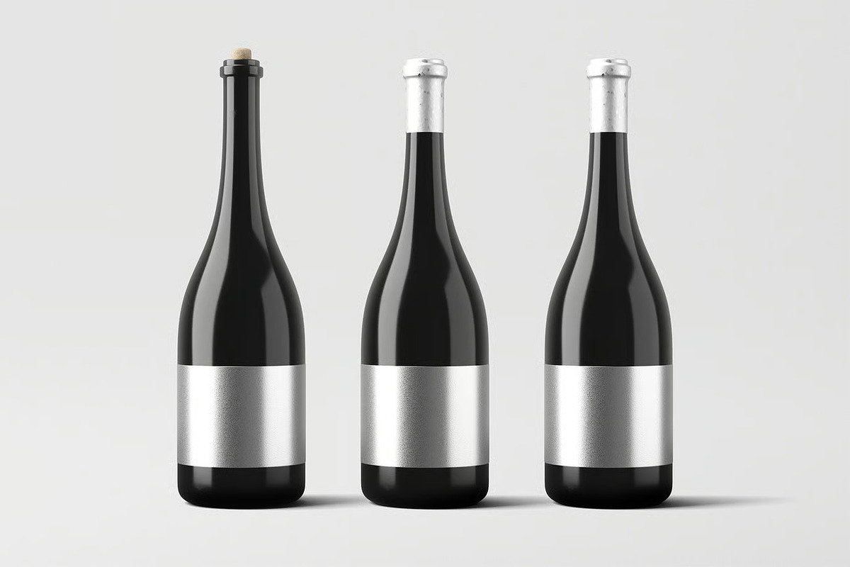Wine Bottle Mockup, a Product Mockup by zpackcreative (Photo 2 of 4)