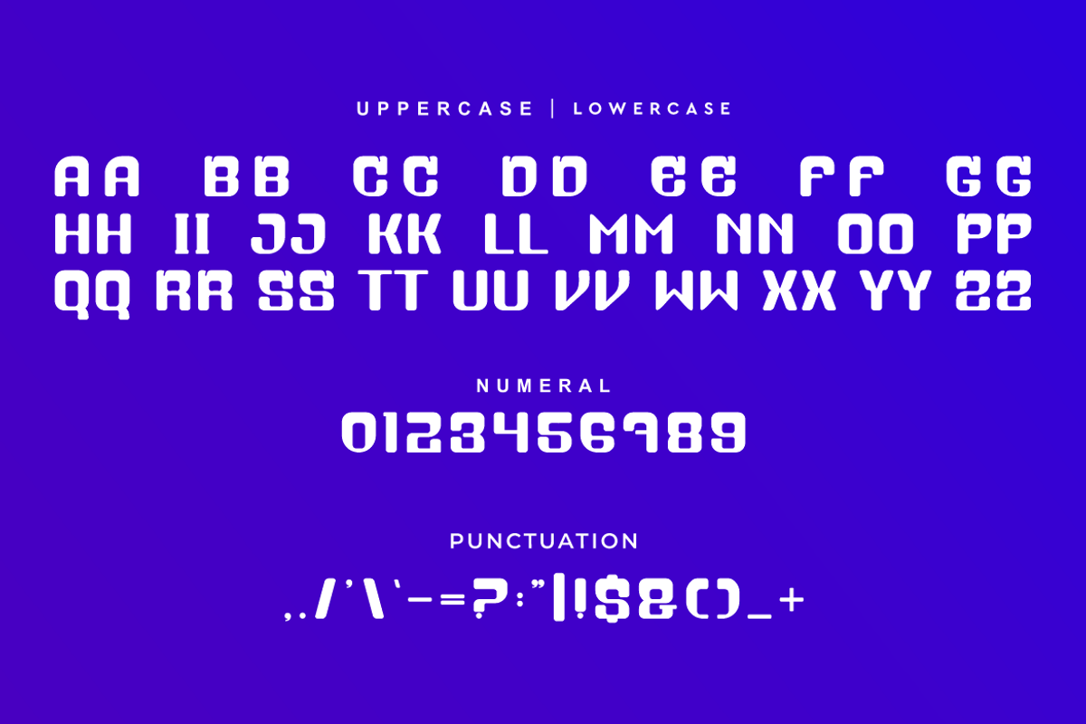 Mevjow - Round Font, a Sans Serif Font by Iqsiart Studio (Photo 5 of 6)