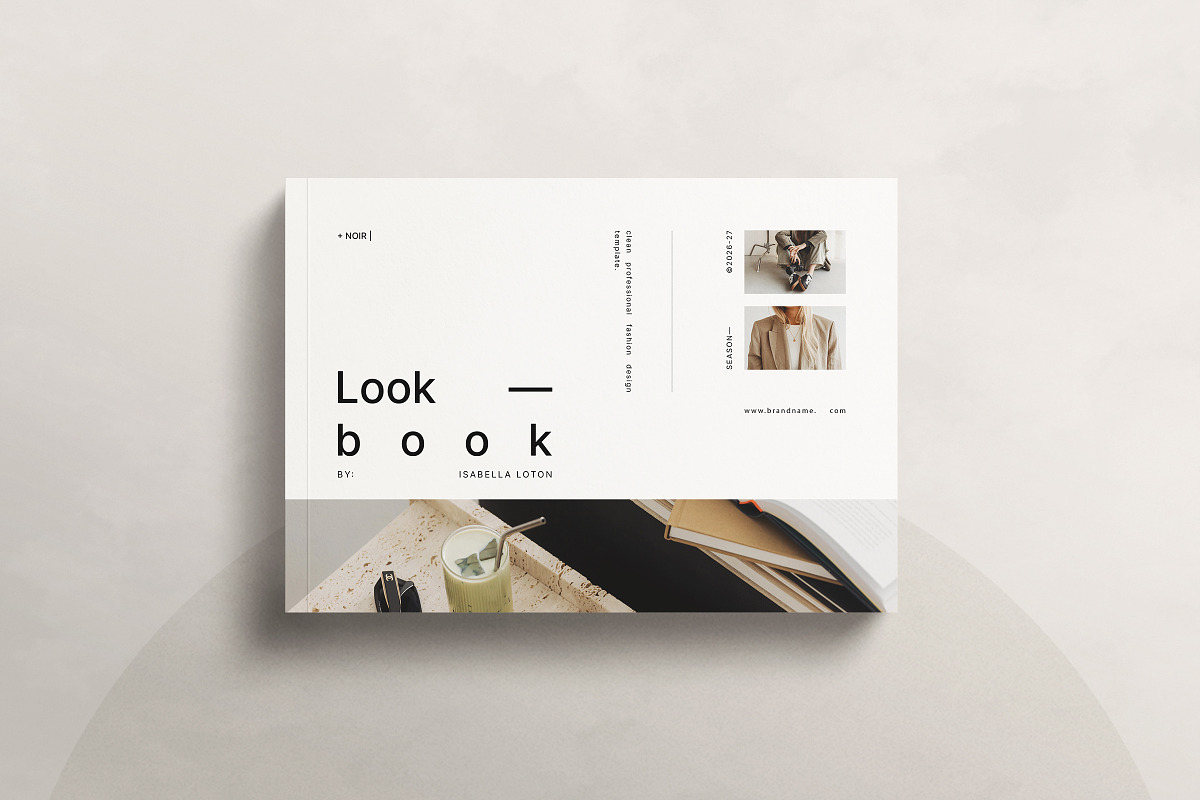 Editorial Lookbook Design Template, a Brochure Template by ArtisanaAura (Photo 2 of 16)
