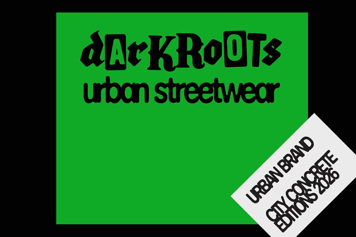 Authentic Streetwear - Font Bundle, a Blackletter Font by Edignwn Type (Photo 4 of 11)