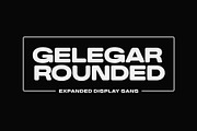 Gelegar Rounded, a Sans Serif Font by Locomotype (Thumbnail 1 of 7)