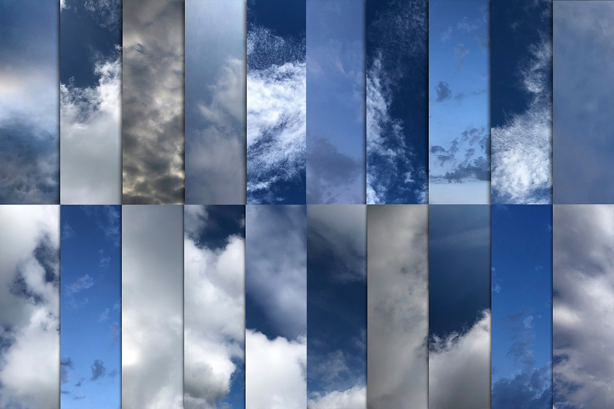 Ultimate Sky Textures Bundle x100, a Texture Graphic by SmartDesigns