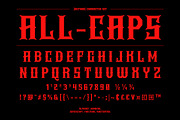 Keithor – Western Gothic Font, a Blackletter Font by Drizy (Thumbnail 4 of 10)