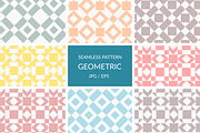 Seamless geometric patterns, a Pattern Graphic by Neopat (Thumbnail 1 of 9)