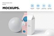 Small Juice Packaging Box Mockup, a Packaging Mockup by megostudi0 (Thumbnail 6 of 6)
