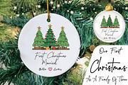 First Christmas Married Ornament, an Illustration by CrexoraLab (Thumbnail 1 of 4)