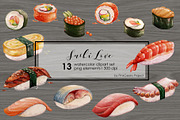 SUSHI LOVE, a Graphic by AJDA ART (Thumbnail 2 of 3)