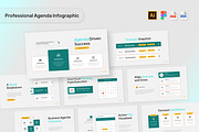 Professional Agenda Infographic, a Presentation Template by Antstheme (Thumbnail 1 of 2)