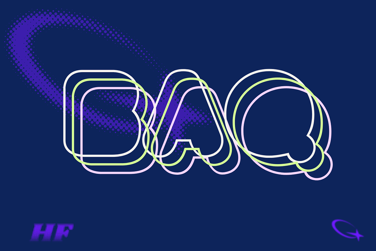 BAQ Rounded 2 Chunky Display Fonts, a Sans Serif Font by HyperFluro (Photo 5 of 7)