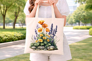 Wildflowers Watercolor Botanical Flo, an Illustration by Digital Artistic99 (Thumbnail 9 of 11)