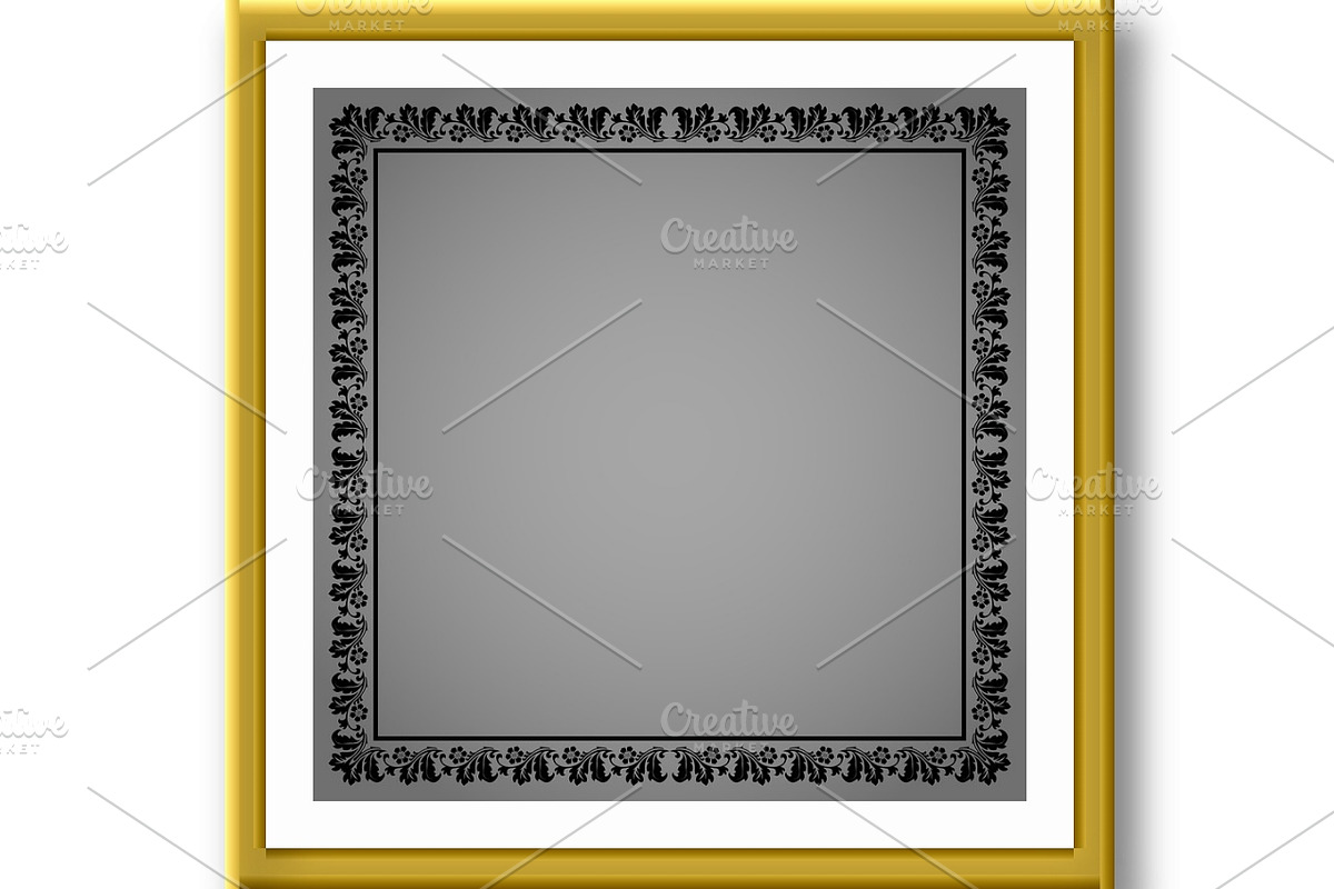 Decorative frame Elegant vector, a Decorative Illustration by RODINA (Photo 2 of 3)