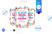 Ice Cream Social Flyer, a Flyer Template by Aam360 (Thumbnail 3 of 3)