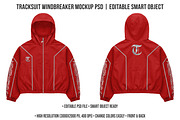 Tracksuit Jacket Mockup PSD Editable, a Shirt Mockup by std.badboy (Thumbnail 1 of 4)