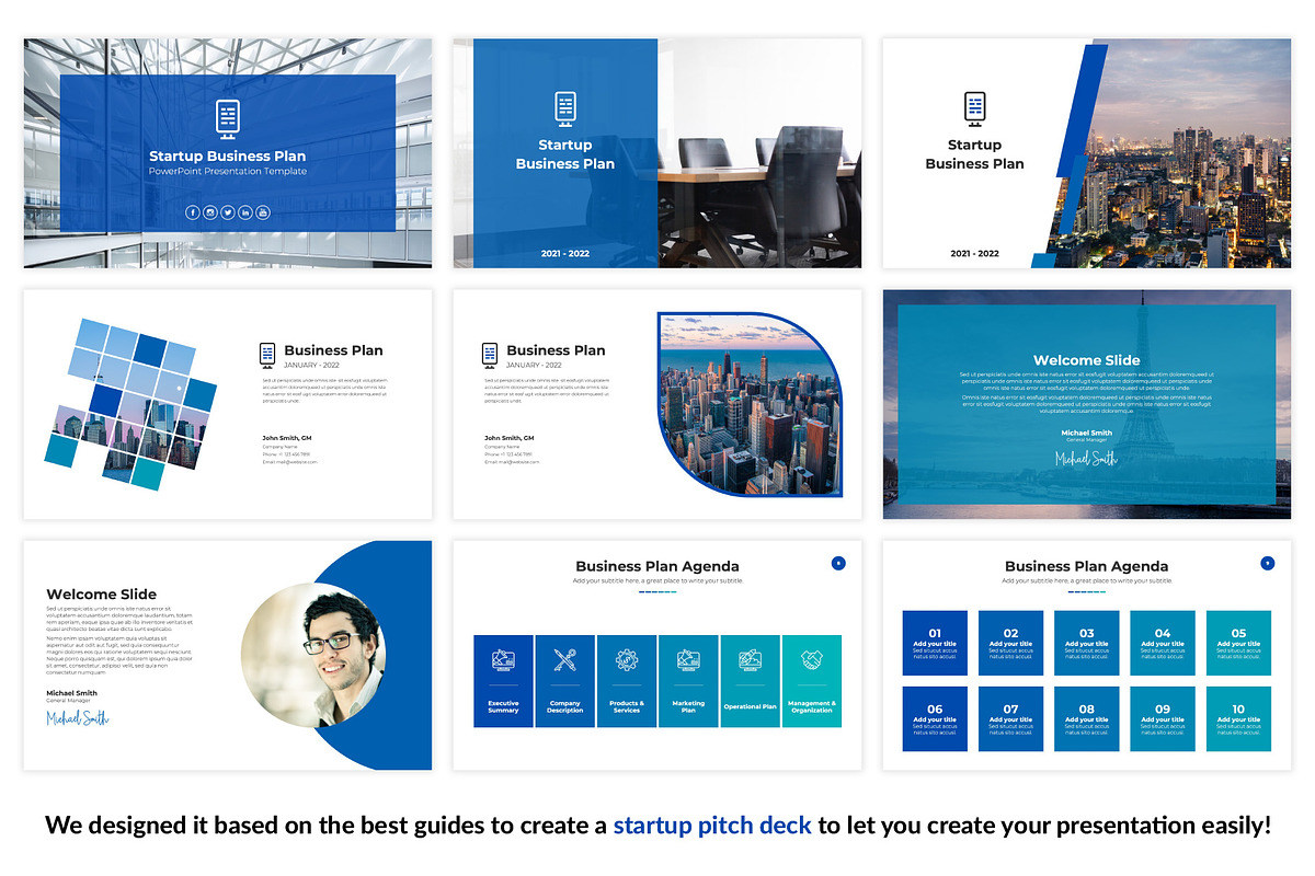 Startup Business Plan PowerPoint, a Presentation Template by SlideBunny (Photo 5 of 24)