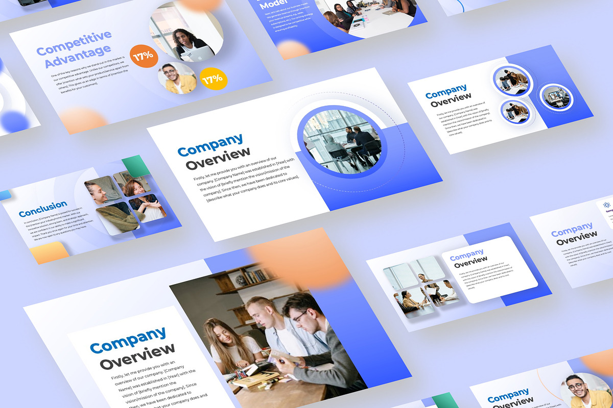 Modern Elegant Business Presentation, a Presentation Template by Pixel Blend (Photo 1 of 5)