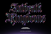 Chrome Text Styles Bundle - 50% OFF, a Layer Style Add-On by Hyperpix Productions (Thumbnail 5 of 47)