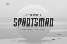 Sportsman-Modern Sport Display Font