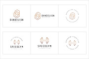 300 Geometric Premade Logo Bundle, a Branding & Logo Template by XpertgraphicD (Thumbnail 15 of 63)
