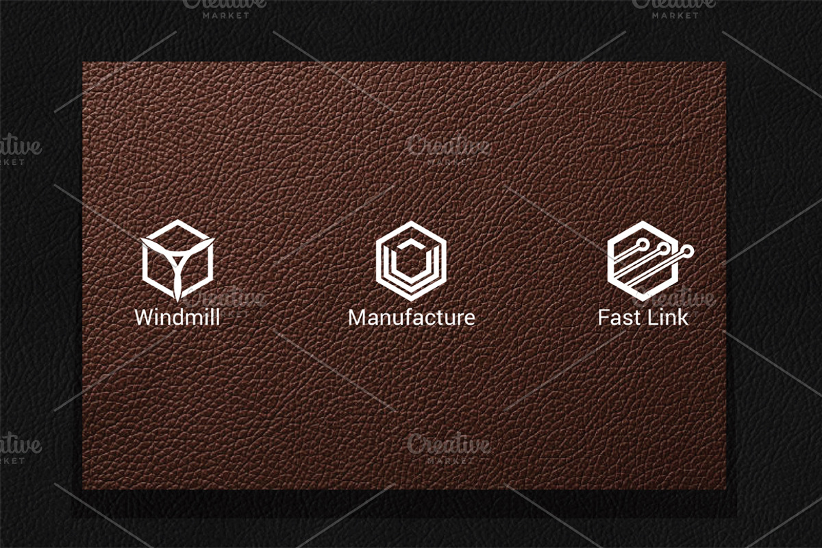 Hexagon Logo Premade, Big Bundle, a Branding & Logo Template by Artha Desain (Photo 3 of 11)