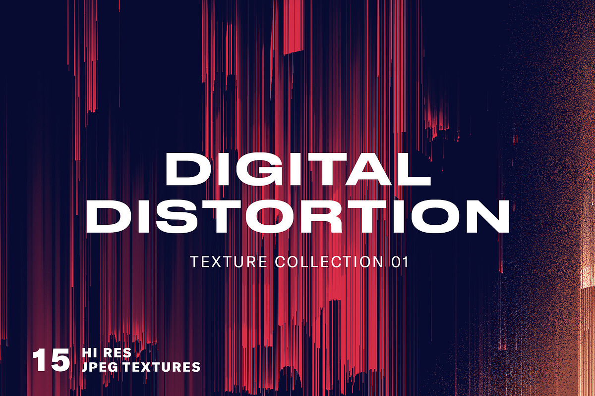 Digital Distortion Textures, a Texture Graphic by Nashville Assets Co. (Photo 1 of 5)