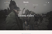 Balial PSD portfolio theme, a Websites & App Template by equoru (Thumbnail 3 of 5)