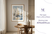 A1 Wall Frame PSD PNG Mockup, a Mockup by Mie Mockup Studio (Thumbnail 2 of 7)
