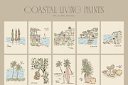 Mediterranean Vacation Print Posters, an Object Graphic by DesignThatMatters (Thumbnail 8 of 13)