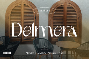 Delmera - Retro Font