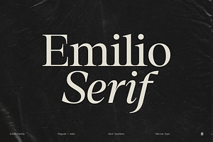 Emilio Serif Basic Pack