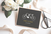 Wedding logo boutique, premade logo, a Branding & Logo Template by Marish (Thumbnail 8 of 9)