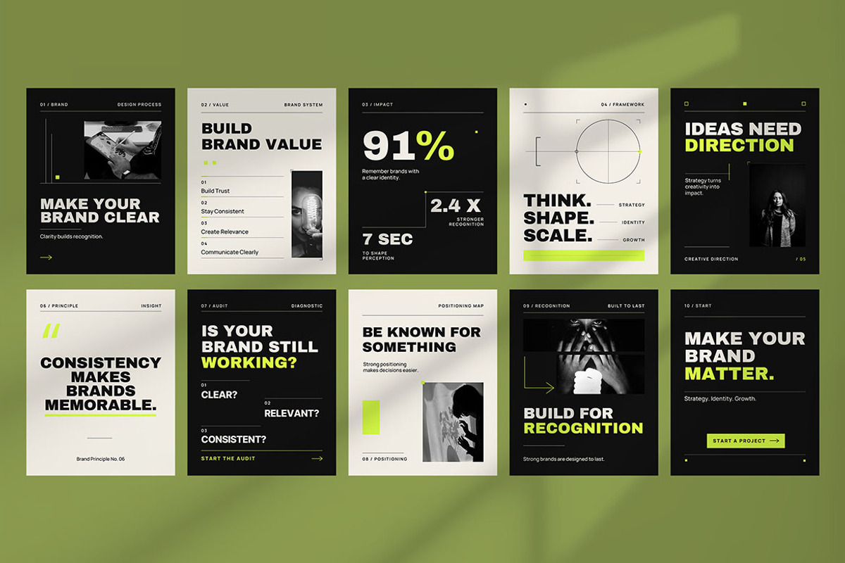 MODULAR SIGNAL EDITORIAL, a Social Media Template by Pitchlook.Studio (Photo 2 of 3)