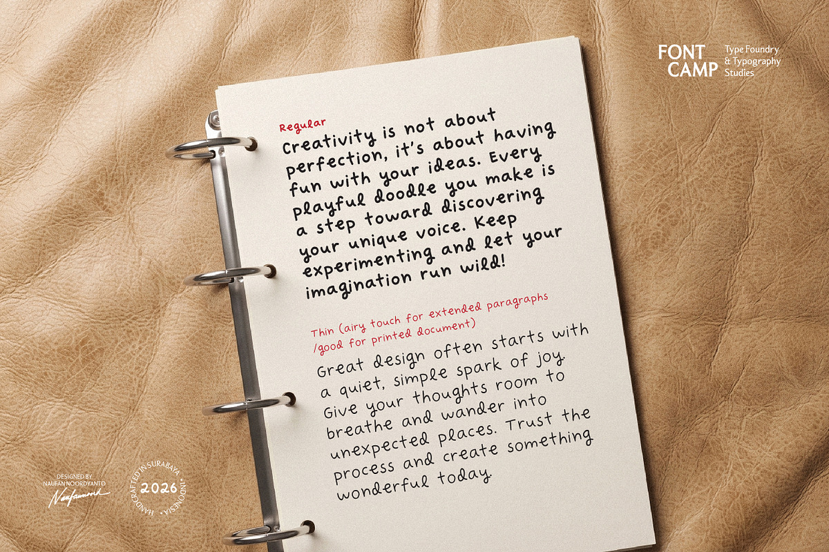 Gigglypop Font, a Handwritten Font by Fontcamp Type Foundry (Photo 6 of 17)