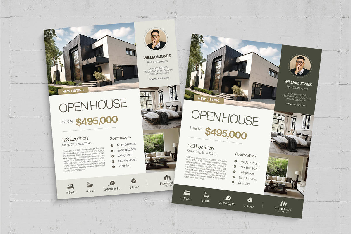 Real Estate Property Listing Sheet, a Flyer Template by BrandPacks (Photo 4 of 5)