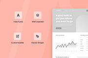 Investment Company Wireframe Website, a Wireframe Template by INSPR STD (Thumbnail 2 of 6)